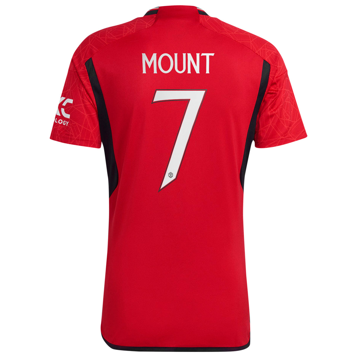 Manchester United Cup Home Shirt 2023-24 with Mount 7 printing - Kit Captain