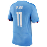 France Women Nike Home Stadium Shirt 2023-24 - Mens with Diani 11 printing - Kit Captain