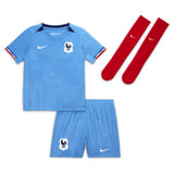 France Women Nike Home Stadium Kit 2023-24 - Little Kids with Mateo 12 printing - Kit Captain