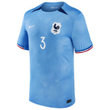 France Women Nike Home Stadium Shirt 2023-24 - Mens with Renard 3 printing - Kit Captain