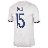 France Women's Women's Nike Away Stadium Shirt 2023-24 - Mens - Kenza Dali 15 - Kit Captain