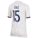 France Women's Nike Away Stadium Shirt 2023-24 - Kids - Kenza Dali 15 - Kit Captain