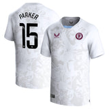 Aston Villa Castore WSL Away Shirt 2023-24 - Kids with Parker 15 printing - Kit Captain