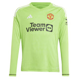 Manchester United Cup Home Goalkeeper Shirt 2023-24 - Kids with Onana 24 printing - Kit Captain