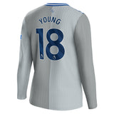 Everton Hummel Third Shirt 2023-24 - Long Sleeve with Young 18 printing - Kit Captain