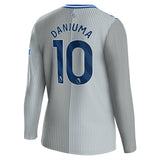 Everton Hummel Third Shirt 2023-24 - Long Sleeve with Danjuma 10 printing - Kit Captain