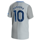 Everton Hummel Third Shirt 2023-24 - Kids with Danjuma 10 printing - Kit Captain