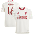 Manchester United Cup Third Shirt 2023-24 - Kids with Amad 16 printing - Kit Captain