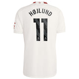 Manchester United EPL Third Shirt 2023-24 with Højlund 11 printing - Kit Captain