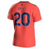 Everton Hummel Away Shirt 2023-24 with Dele 20 printing - Kit Captain