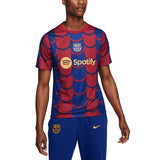 Barcelona Nike Pre Match Top - Royal Blue