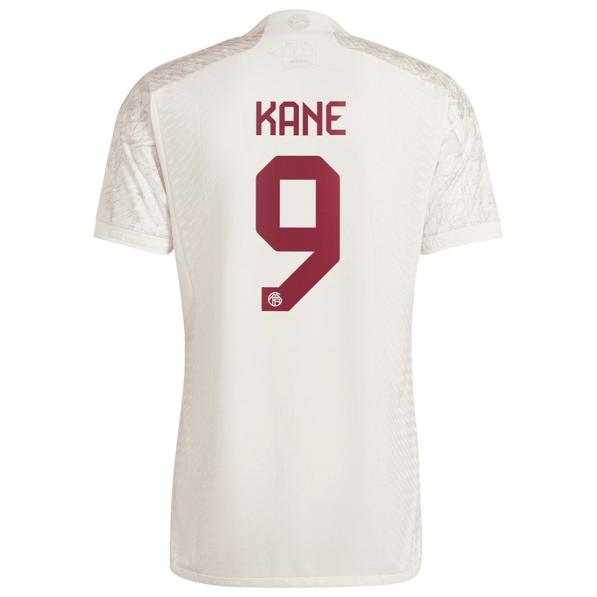 FC Bayern adidas Third Authentic Shirt 2023-24 - Harry Kane 9 - Kit Captain