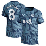 Aston Villa Third Pro Shirt 2023-24 with Tielemans 8 printing - Kit Captain