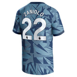 Aston Villa Third Shirt 2023-24 - Kids with Zaniolo 22 printing - Kit Captain