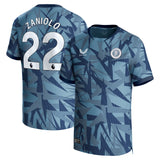 Aston Villa Third Shirt 2023-24 - Kids with Zaniolo 22 printing - Kit Captain