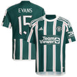 Manchester United Cup adidas Away Shirt 2023-24 - Kids - With Evans 15 Printing - Kit Captain