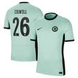 Chelsea Cup Third Stadium Shirt 2023-24 with Colwill 26 printing - Kit Captain