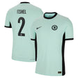 Chelsea Third Vapor Match Shirt 2023-24 with Fishel 2 printing - Kit Captain