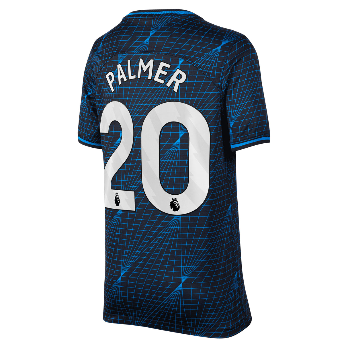 Chelsea Nike Away Stadium Shirt 2023-24 - Kids -With Palmer 20 Printing - Kit Captain