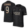 PSG x Jordan Third Dri-FIT ADV Match Shirt 2023-24 with G.Ramos 9 printing - Kit Captain