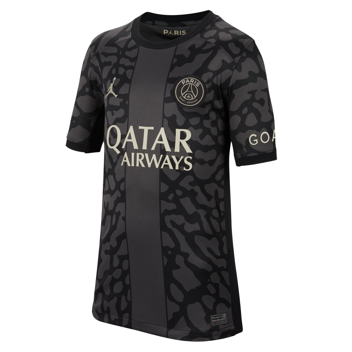 PSG x Jordan Third Stadium Shirt 2023-24 - Kids with L.Hernández 21 printing - Kit Captain