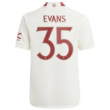 Manchester United Cup Third Shirt 2023-24 - Kids with Evans 35 printing - Kit Captain