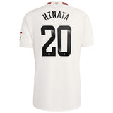 Manchester United WSL Third Shirt 2023-24 with Hinata 20 printing - Kit Captain