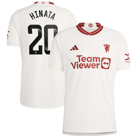 Manchester United WSL Third Shirt 2023-24 with Hinata 20 printing - Kit Captain