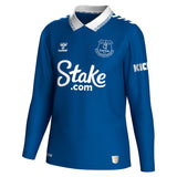 Everton Hummel Home Shirt 2023-24 - Long Sleeve with Harrison 11 printing - Kit Captain