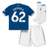 Everton Hummel Home Infant Kit 2023-24 with Onyango 62 printing - Kit Captain