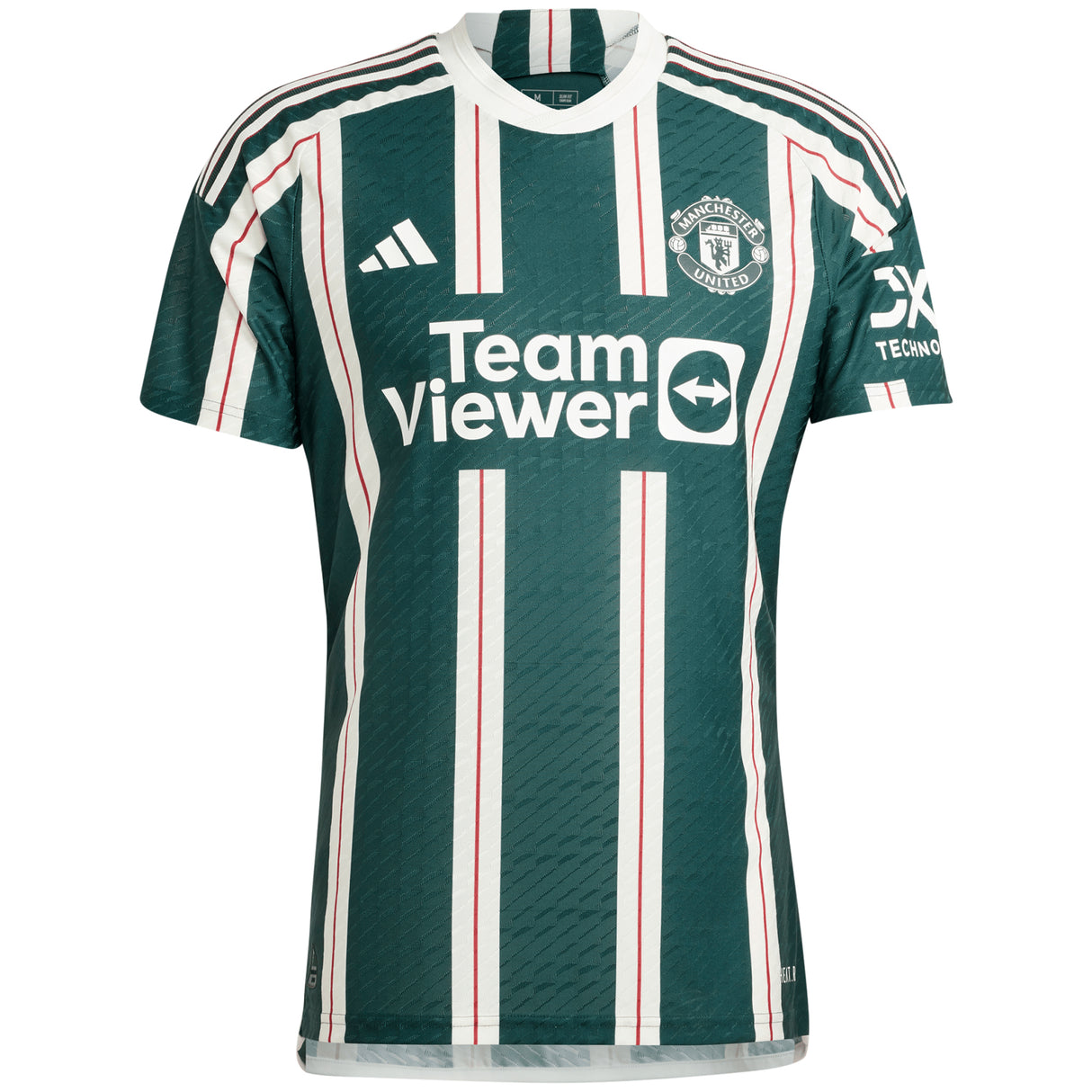 Manchester United WSL adidas Away Authentic Shirt 2023-24 - With Malard 9 Printing - Kit Captain