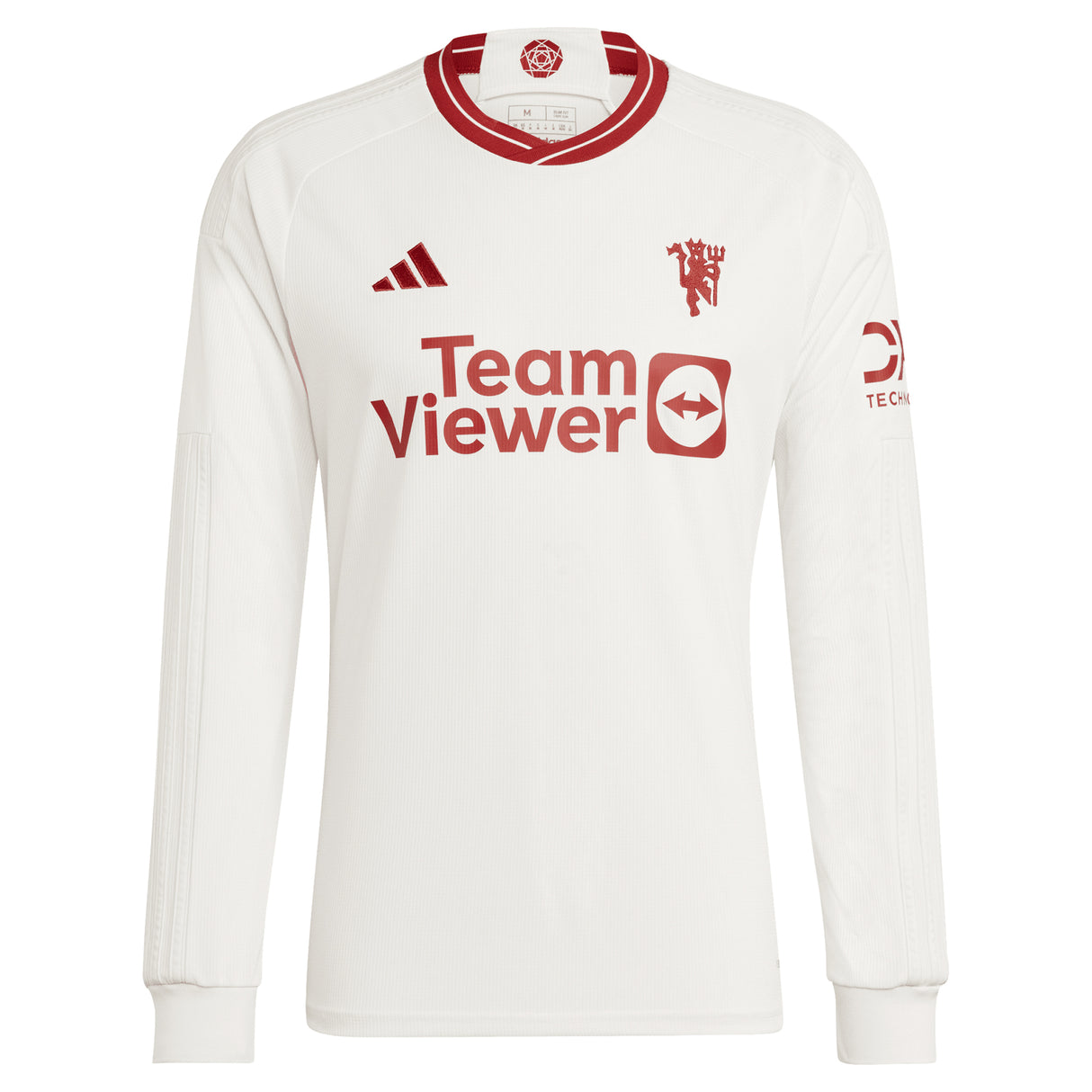 Manchester United Cup adidas Third Shirt 2023-24 - Long Sleeve - With Rabjohn 25 Printing - Kit Captain