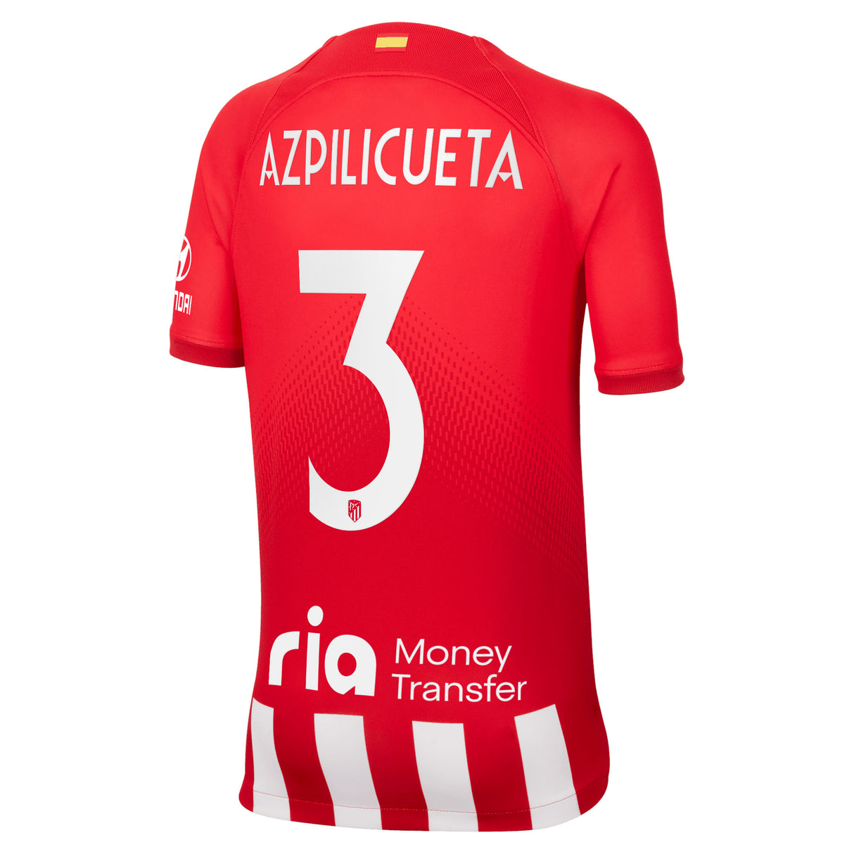 Atlético de Madrid Metropolitano Nike Home Stadium Shirt 2023-24 - Kids with Azpilicueta 3 printing