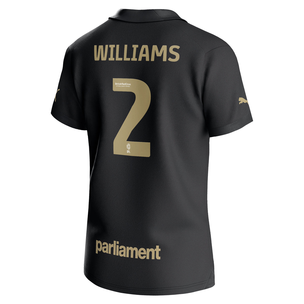 Barnsley Puma Third Shirt 2023-24 - Kids - Jordan Williams 2 - Kit Captain