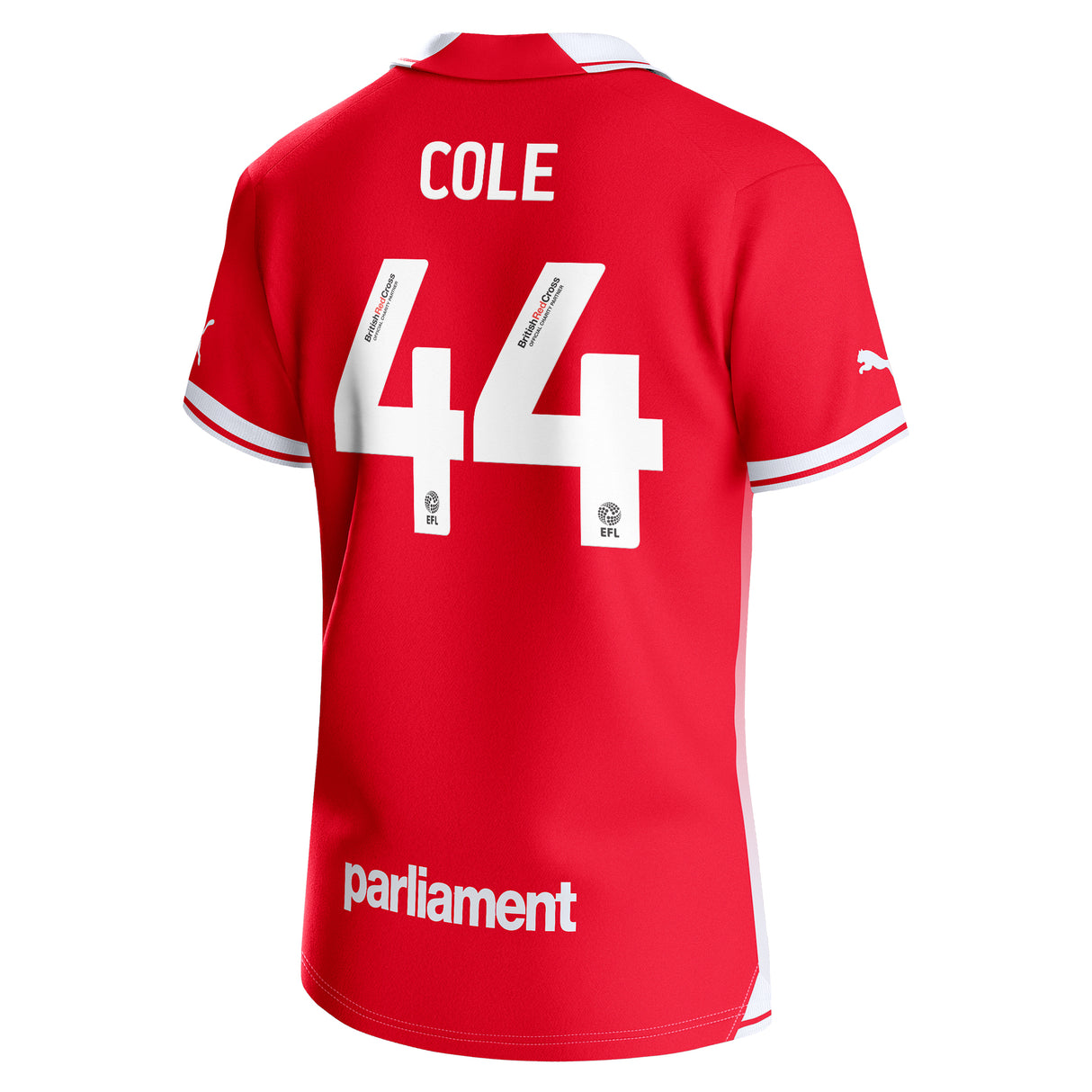 Barnsley Puma Home Shirt 2023-24 - Devante Cole 44