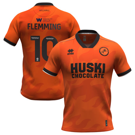 Millwall Errea Third Shirt 2023-24 - Zian FLEMMING 10 - Kit Captain