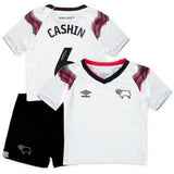 Derby County Umbro Home Infants Kit 2023-24 - Eiran Cashin 6 - Kit Captain