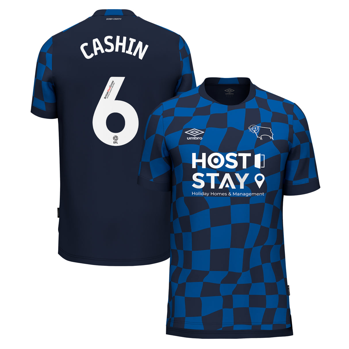 Derby County Umbro Away Shirt 2023-24 - Kids - Eiran Cashin 6