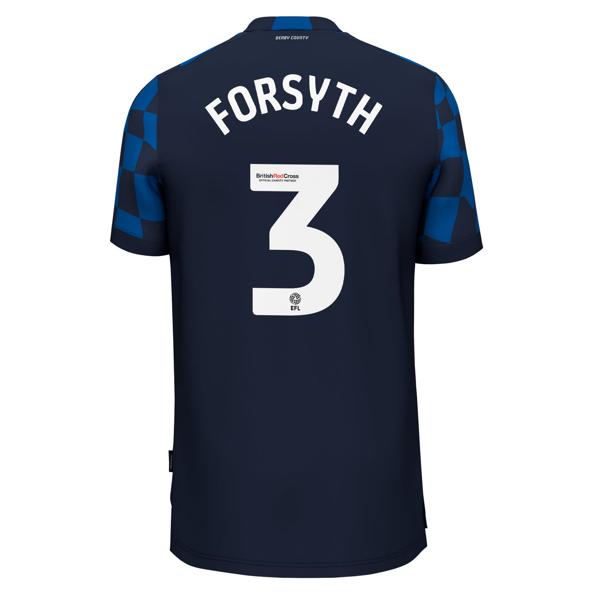 Derby County Umbro Away Shirt 2023-24 - Kids - Craig Forsyth 3