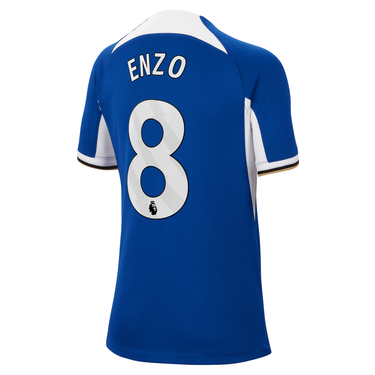 Chelsea Nike Home Stadium Sponsored Shirt 2023-24 - Kids with Enzo 8 printing