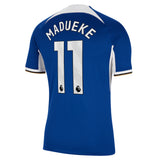 Chelsea Nike Home Stadium Sponsored Shirt 2023-24 with Madueke 11 printing