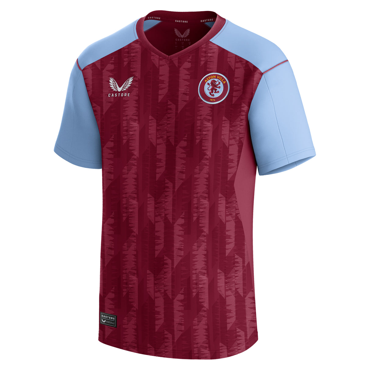 Aston Villa WSL Castore Home Shirt 2023-24 - Kids - With Leon 23 printing - Kit Captain