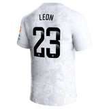 Aston Villa WSL Castore Away Shirt 2023-24 - With Leon 23 printing - Kit Captain