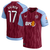 Aston Villa WSL Castore Home Shirt 2023-24 - With Salmon 17 printing - Kit Captain