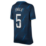 Chelsea WSL Nike Away Stadium Sponsored Shirt 2023-24 - Kids with Ingle 5 printing