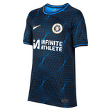 Chelsea WSL Nike Away Stadium Sponsored Shirt 2023-24 - Kids with Leupolz 8 printing