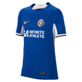 Chelsea WSL Nike Home Stadium Sponsored Shirt 2023-24 - Kids with Svitková 13 printing