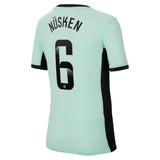 Chelsea WSL Third Stadium Sponsored Shirt 2023-24 - Kids with Nüsken 6  printing - Kit Captain