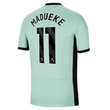 Chelsea Nike Third Stadium Sponsored Shirt 2023-24 with Madueke 11 printing