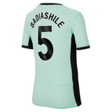 Chelsea Third Stadium Sponsored Shirt 2023-24 - Kids with Badiashile 5 printing - Kit Captain